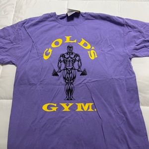 Golds gym shirt sleeve tee